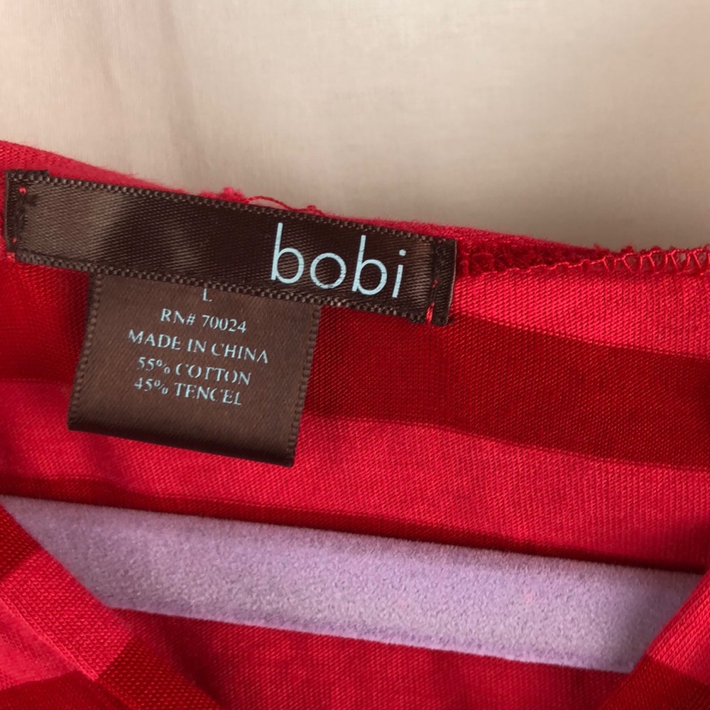 Red striped pullover - Picture 2 of 3